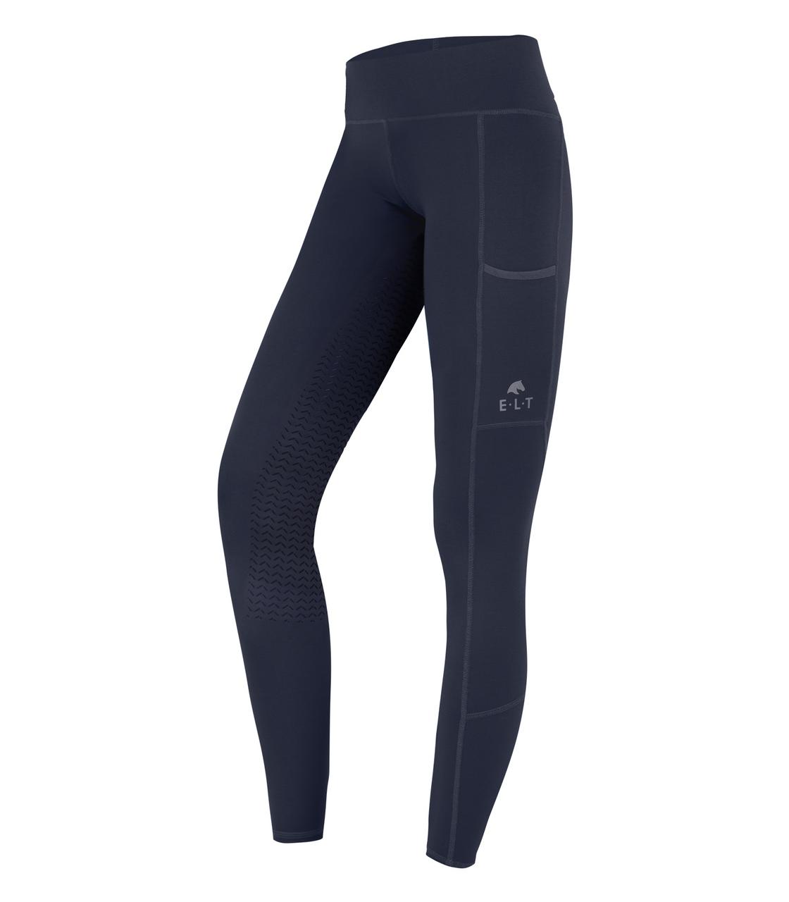 ELT Legging d'équitation thermique Ella pour femmes