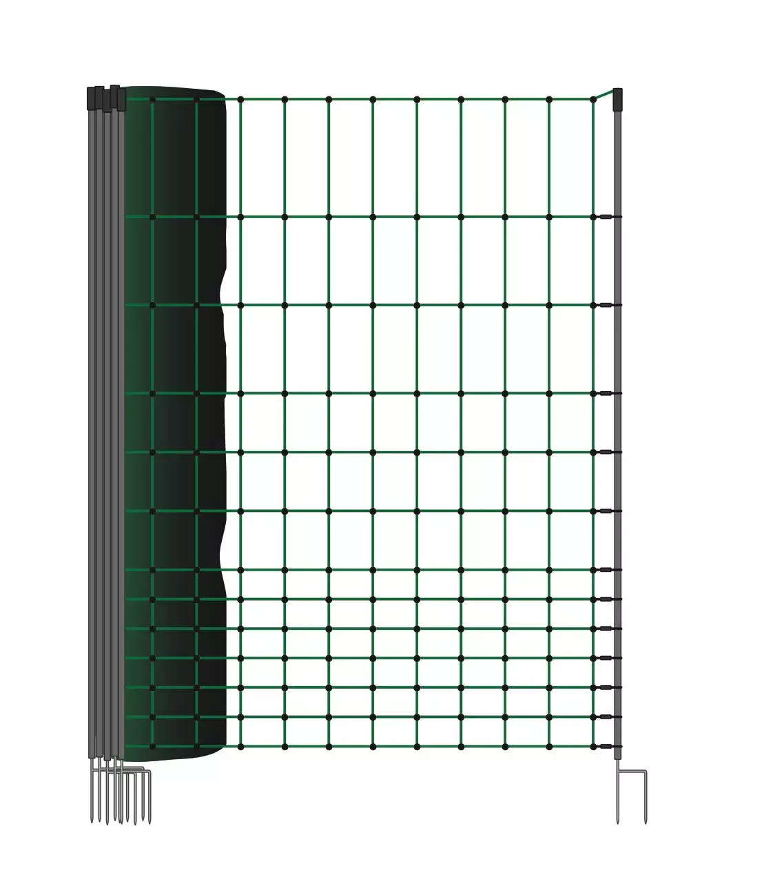 WAHL-FENCE Filet pour volailles, 110 cm/50 m, pointe double