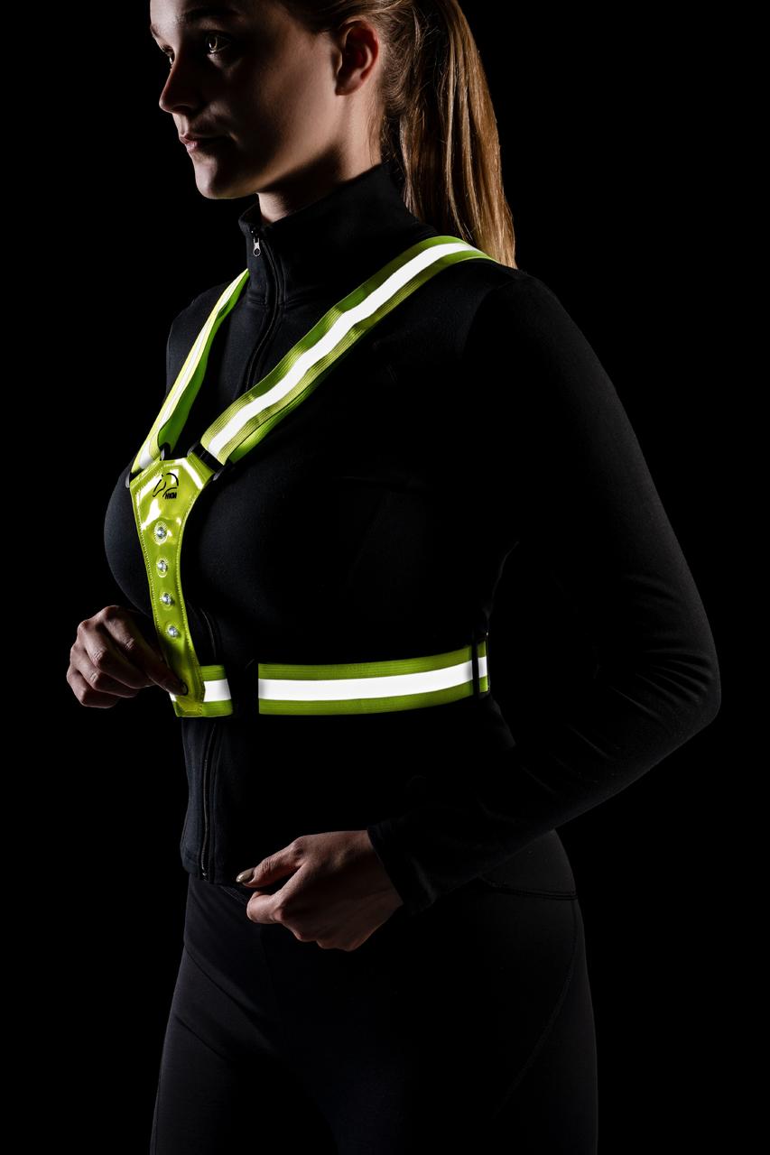 HKM Gilet de sécurité LED