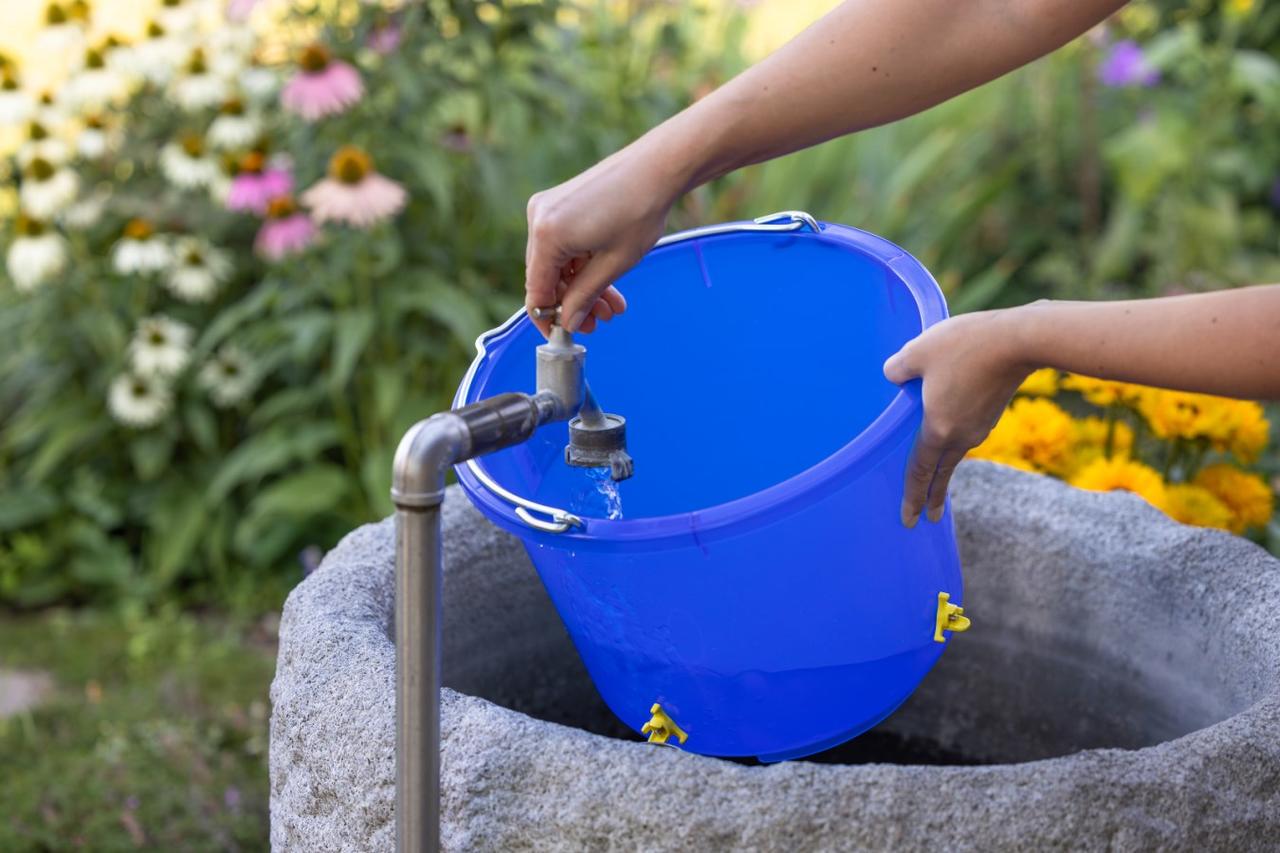 Seau abreuvoir à pipettes 12 l pour volaille