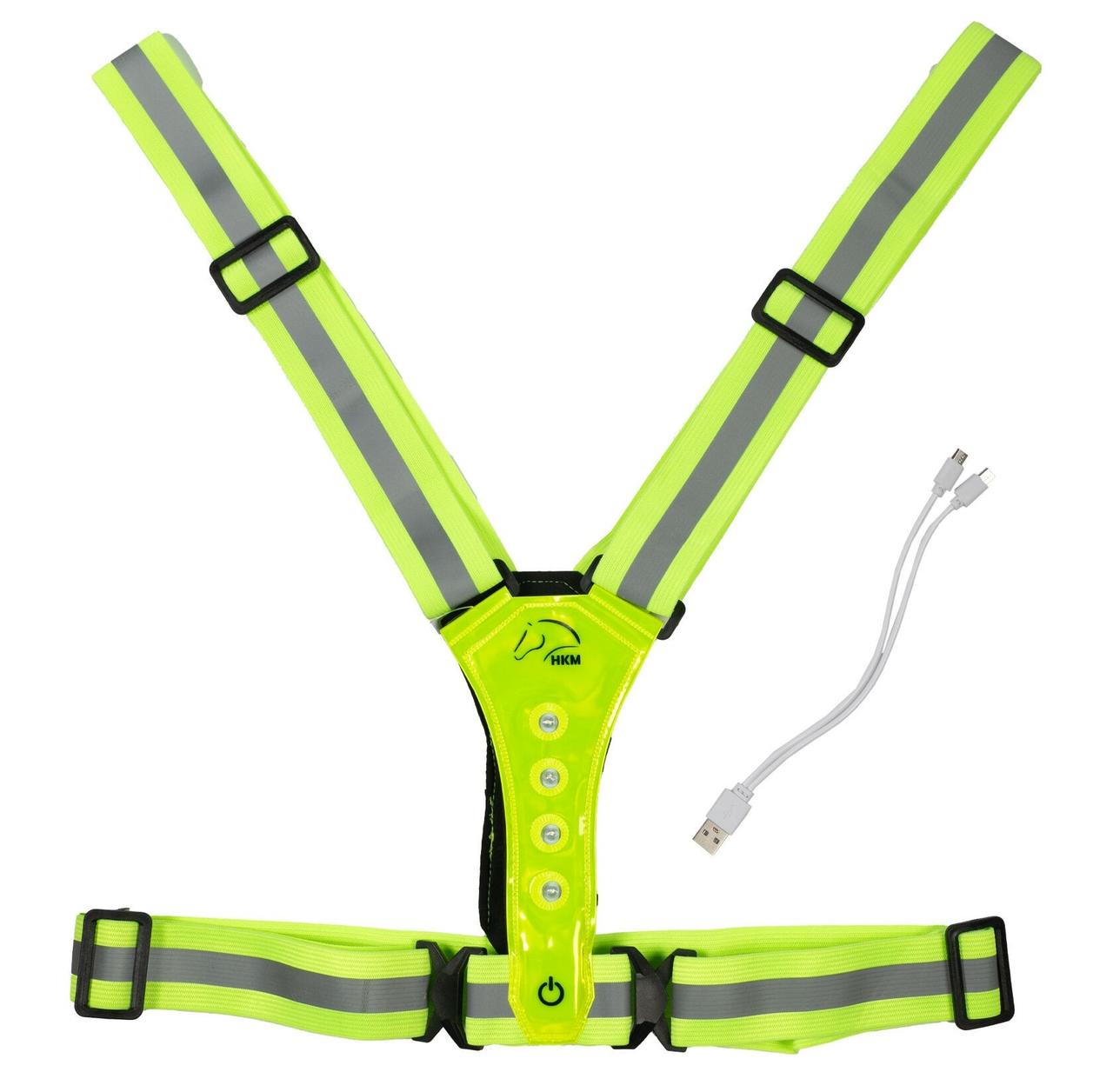 HKM Gilet de sécurité LED