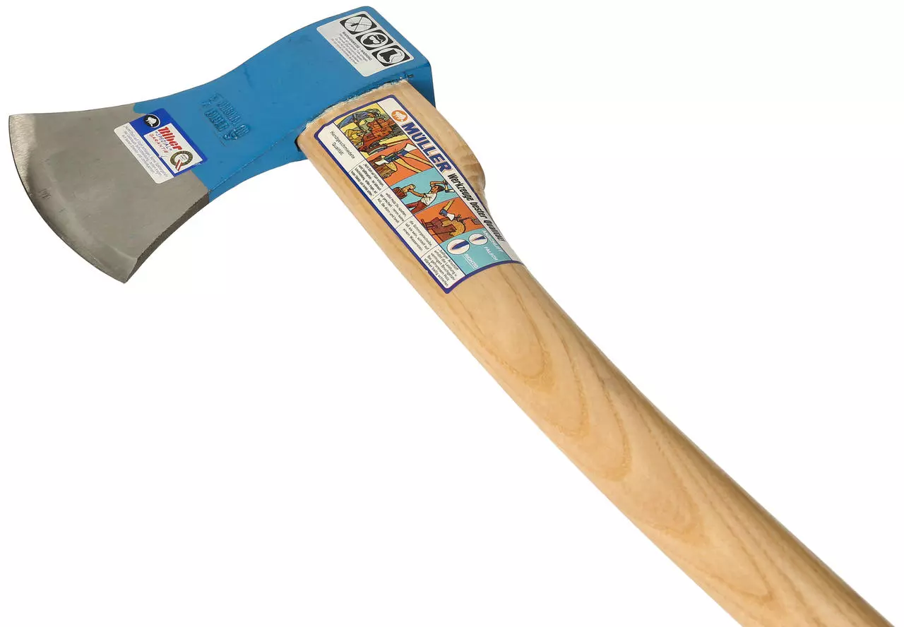 Müller Hammerwerk Hache Bixer de fendage avec manche en frêne