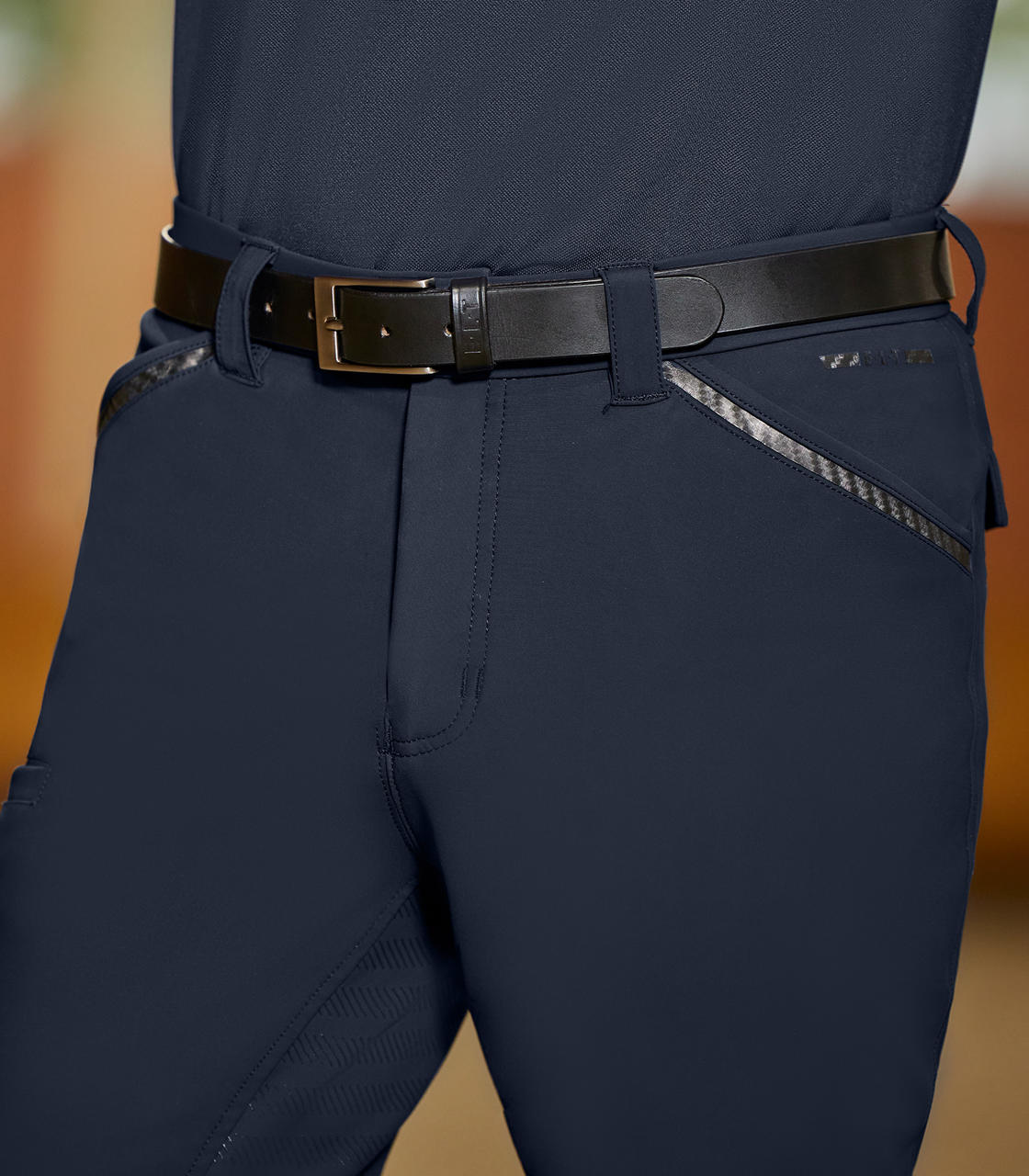 ELT Pantalon d’équitation Marc en silicone, pour hommes
