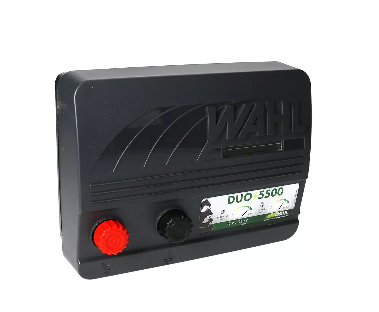 WAHL-FENCE DUO 5500 - électrificateur de clôture 12 V / 230 V
