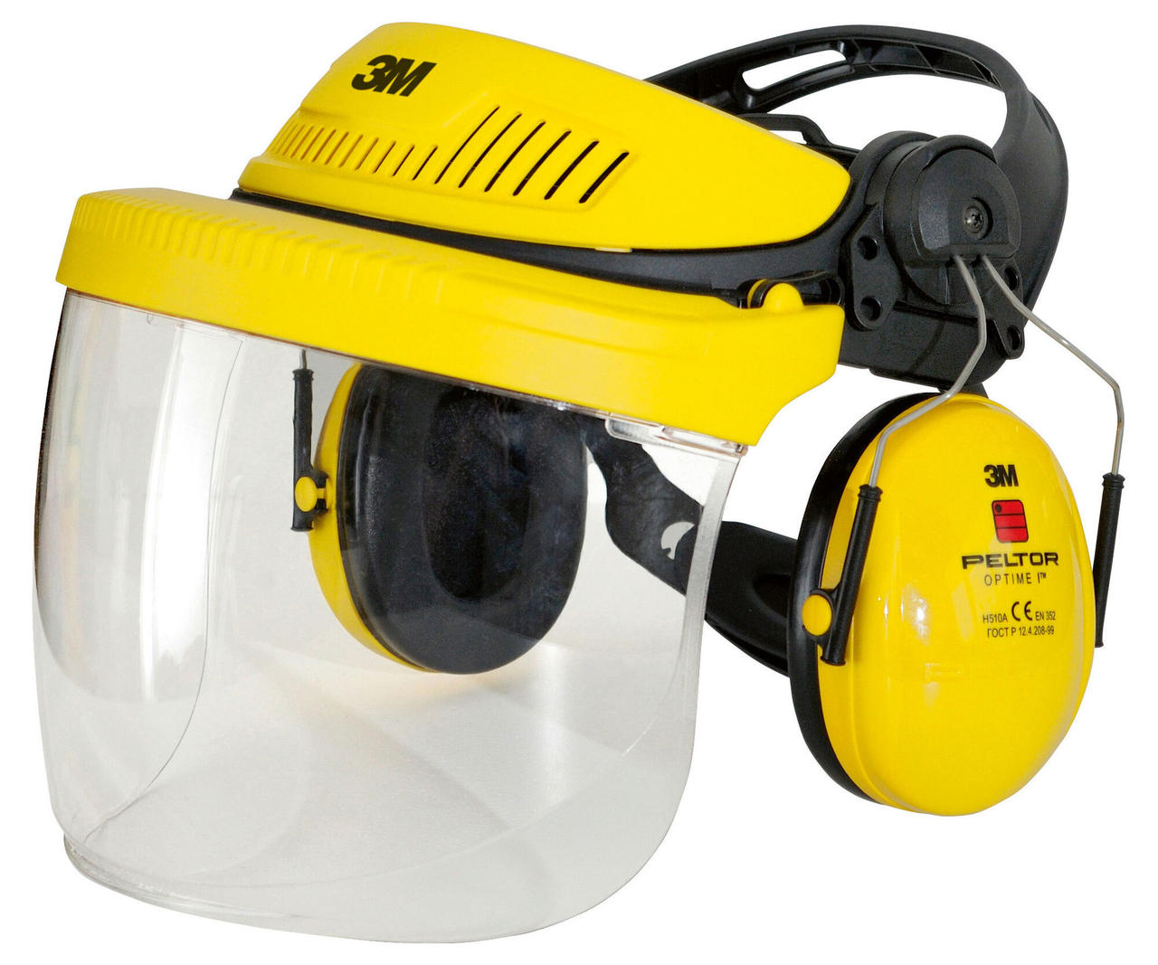 3M Peltor Casque avec visière de protection G500