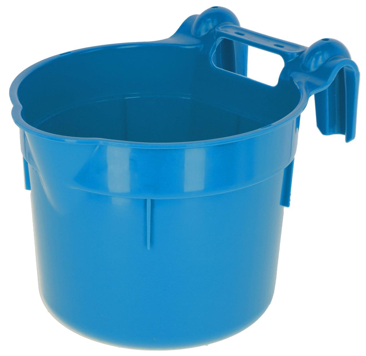 KERBL Comedero HangOn 13L para colgar, Plástico Resistente a Impactos, con Ganchos, Verde KERBL Comedero HangOn 13L para colgar, Plástico Resistente a Impactos, con Ganchos, Verde