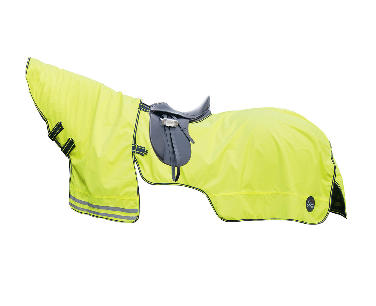 HKM Couvre-reins d'équitation avec couvre-cou amovible