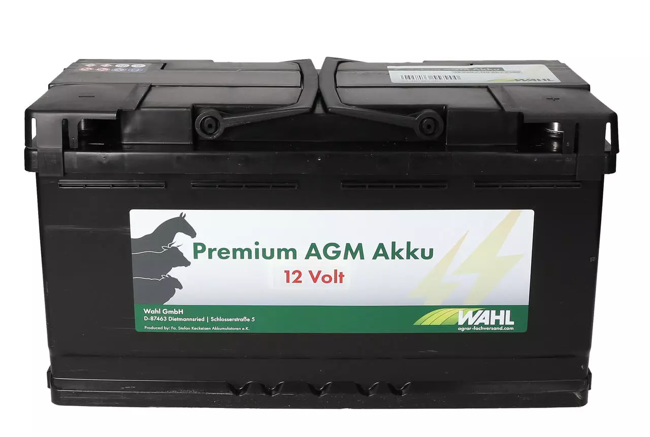 WAHL-FENCE Batterie AGM Premium - 12V, 110 Ah WAHL-FENCE Batterie AGM Premium - 12V, 110 Ah