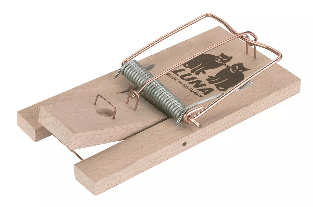 Kerbl Piège à rats en bois Luna, 1 pièce Kerbl Piège à rats en bois Luna, 1 pièce