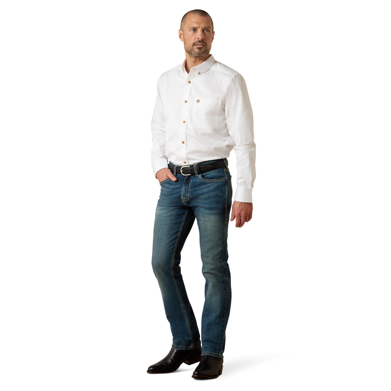 ARIAT Jean M8 Modern TekStretch Sebastian pour hommes