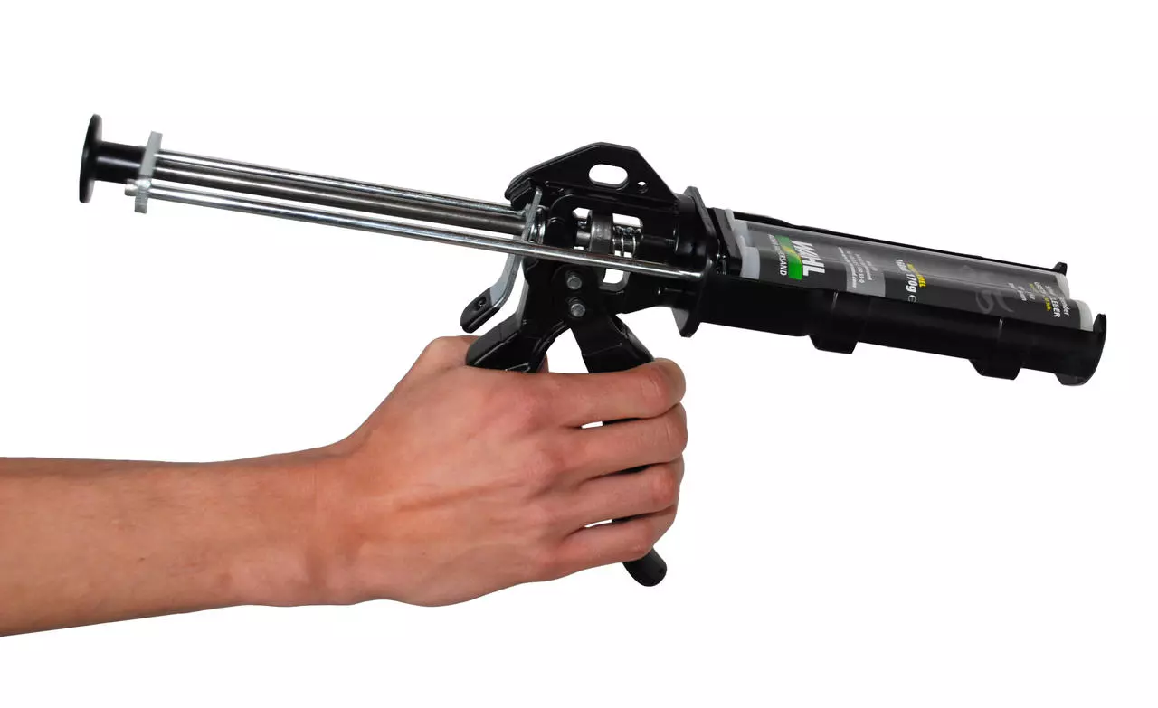 WAHL-Hausmarke Pistolet pour cartouche MUH-GLUE 160ml WAHL-Hausmarke Pistolet pour cartouche MUH-GLUE 160ml