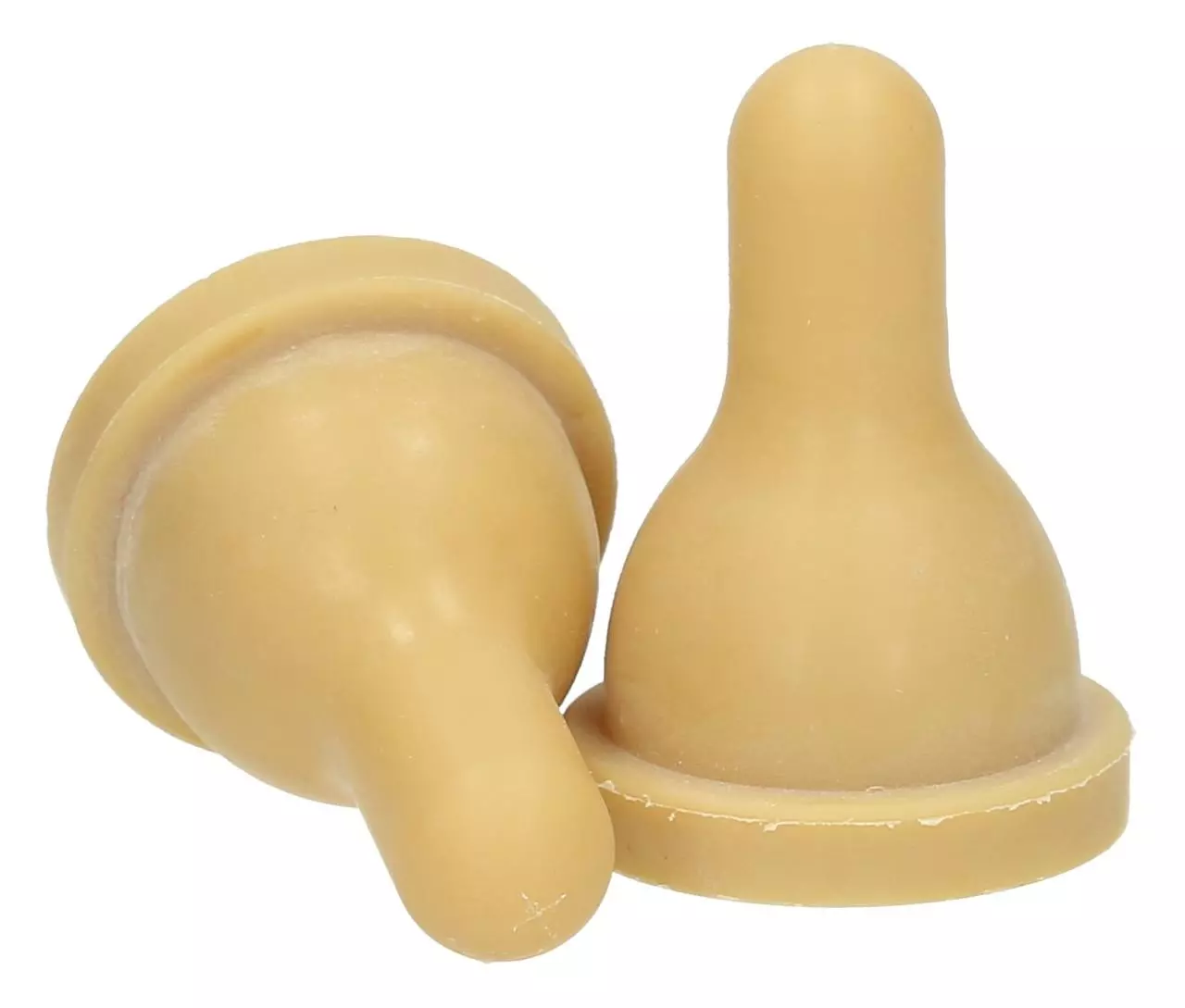 Tétine Agneau En Latex Pour Bouteille - Lot De 6 - Très Souple 2 Trous