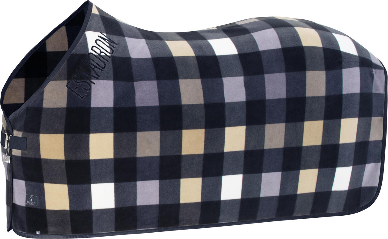 Eskadron Couverture séchante FLEECE CHECK Eskadron Couverture séchante FLEECE CHECK