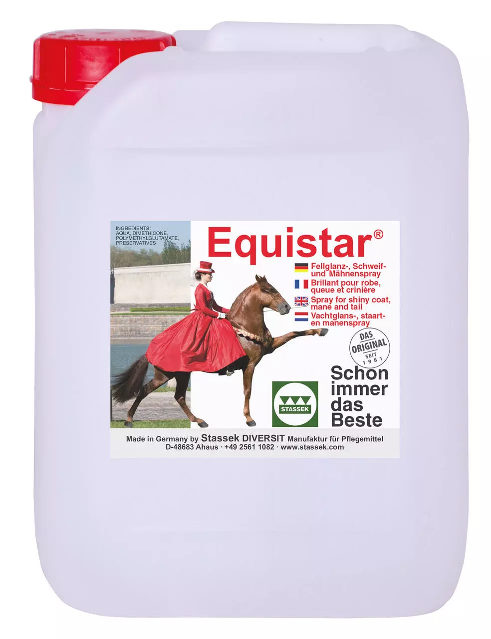 Stassek Equistar pour brillance de crinière 5000ml