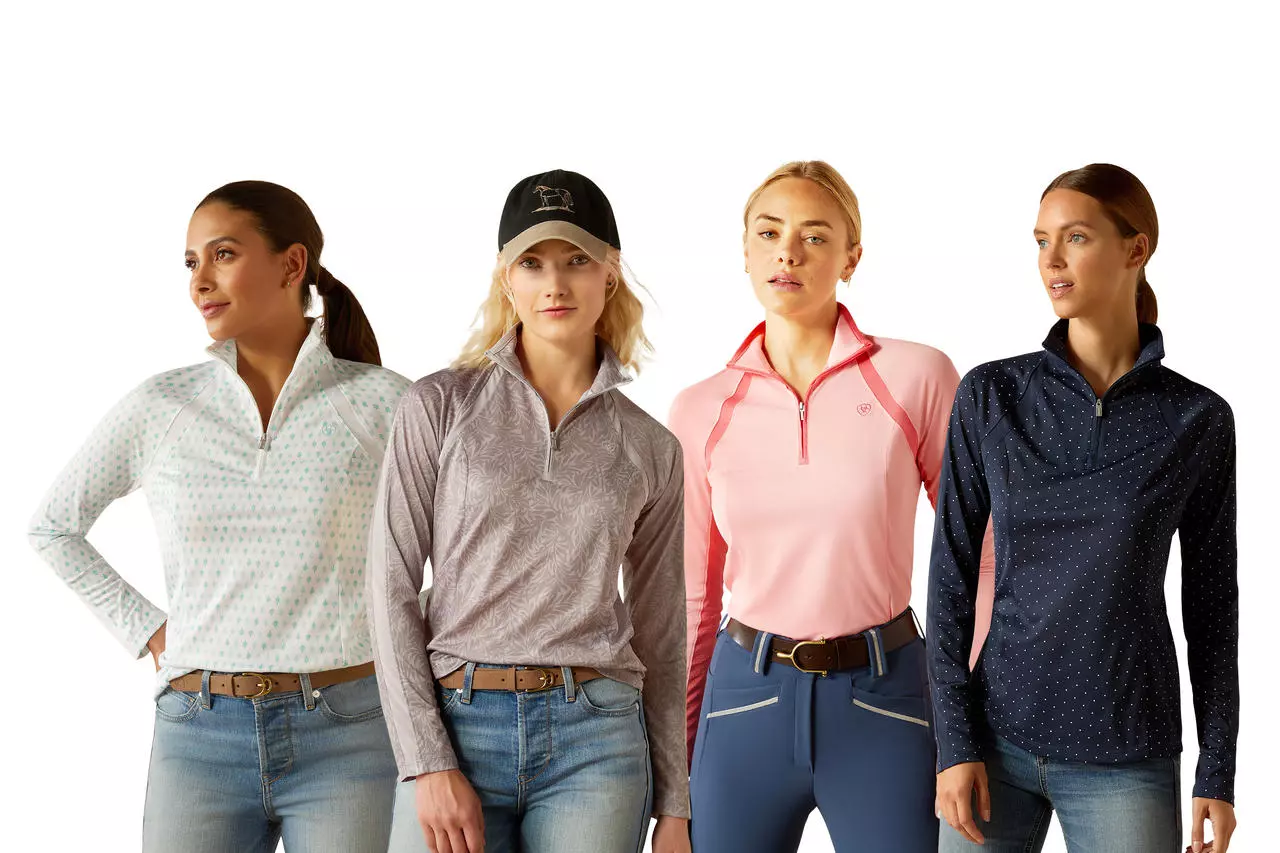ARIAT Sunstopper 3.0 Sous-vêtement technique à fermeture éclair 1/4