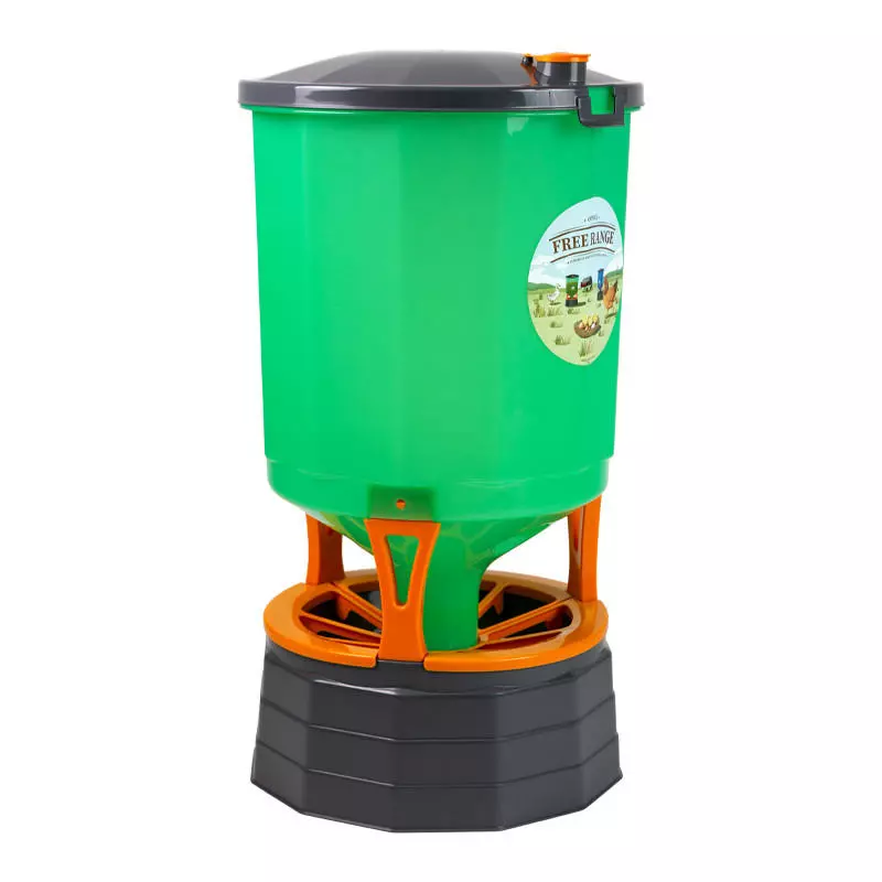 Distributeur automatique alimentaire pour volailles, 35 L