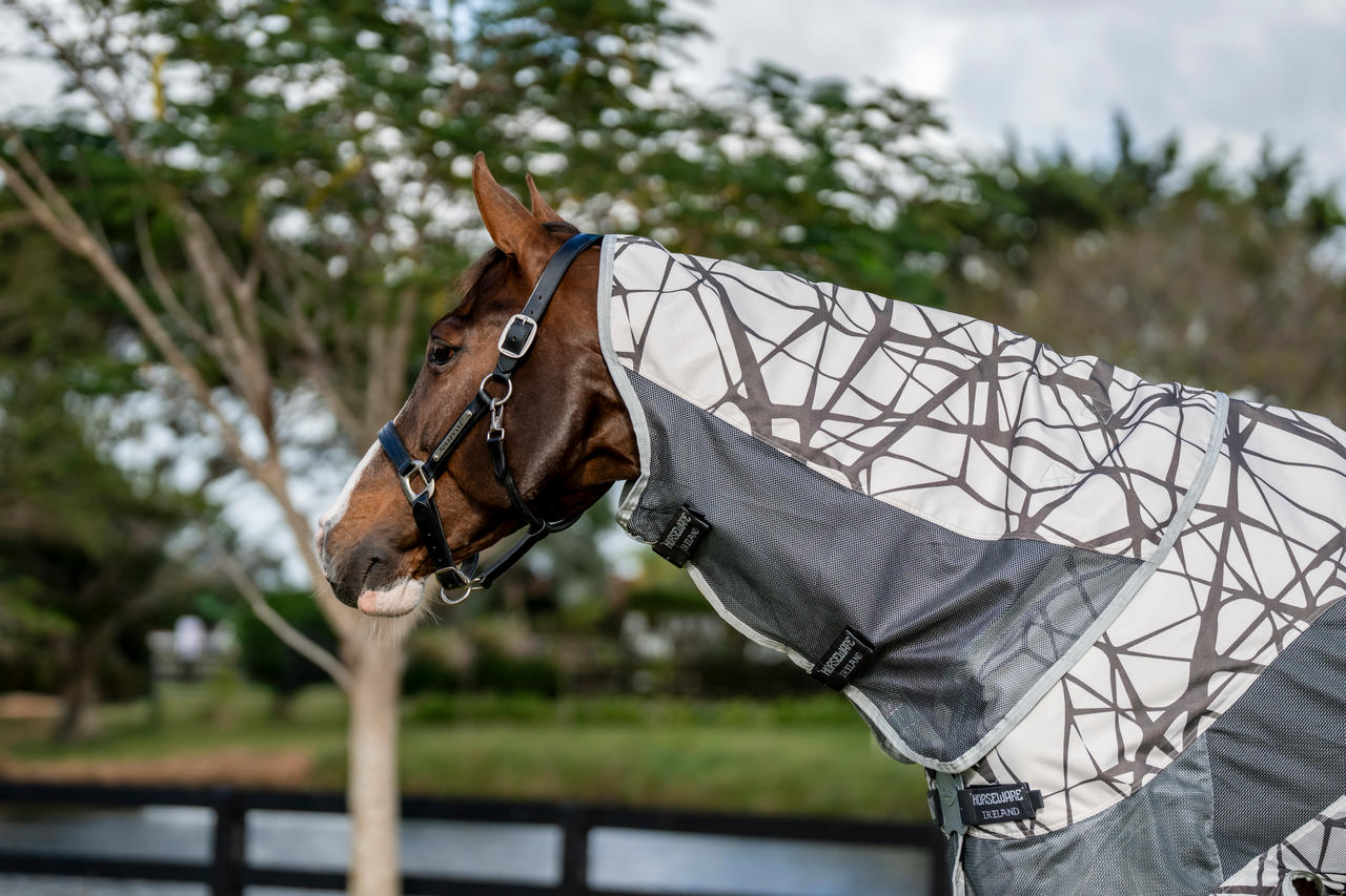 Horseware Couverture anti-mouches Amigo CamoFly 3 en 1 Plus