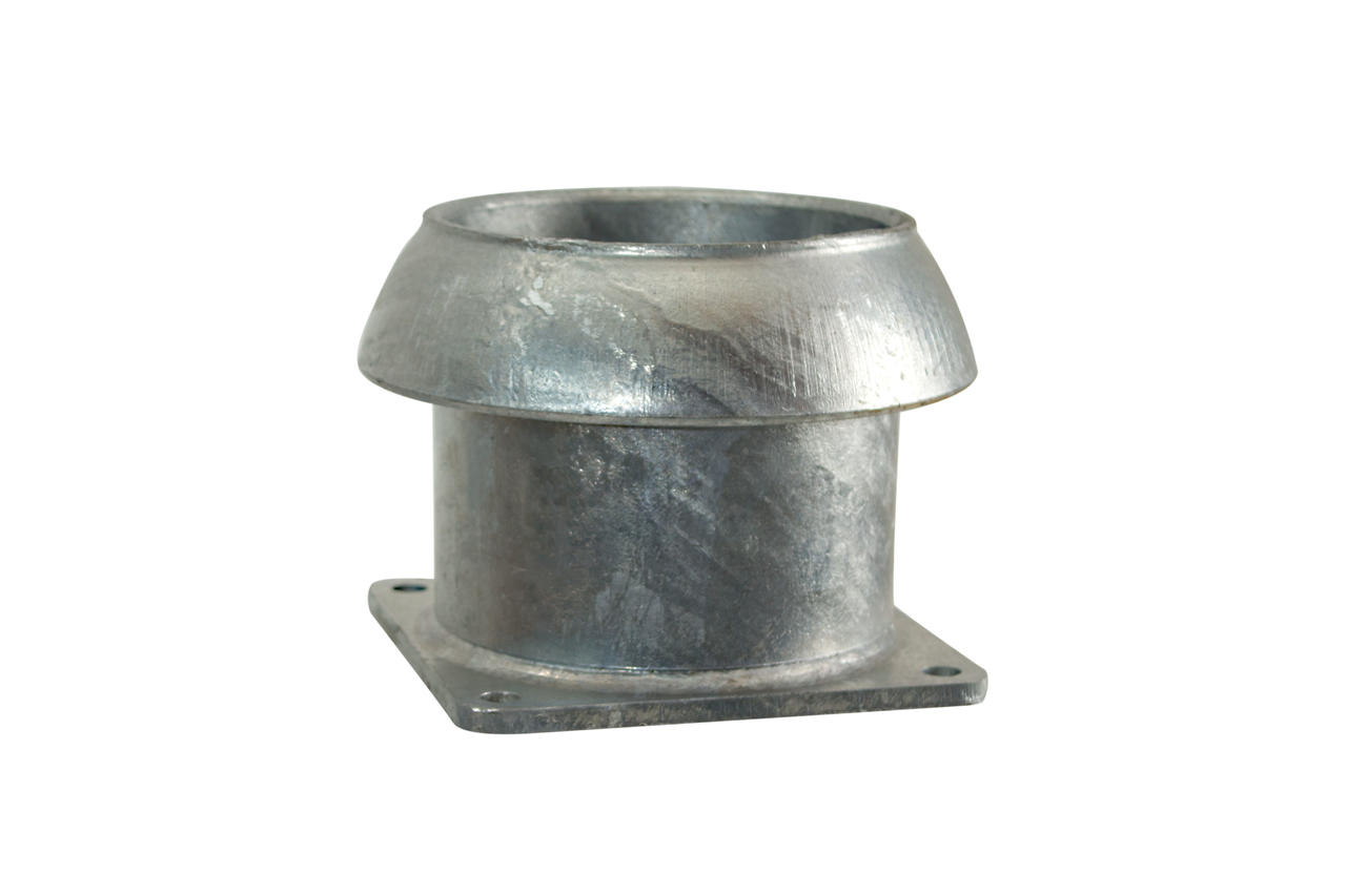 Pièce mâle galvanisée, DN 159 mm, 150 mm de long, 6"