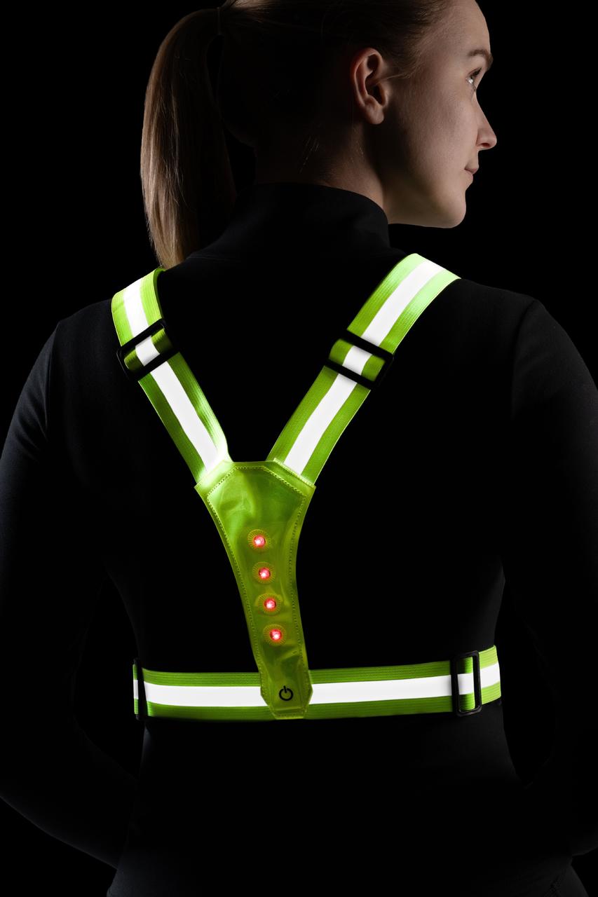 HKM Gilet de sécurité LED