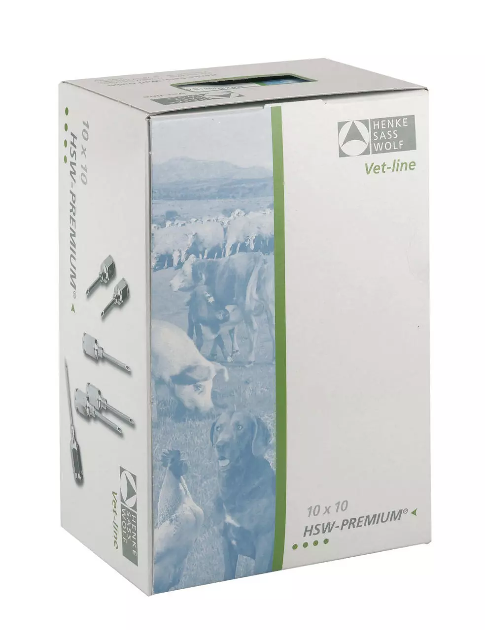 HSW - Henke Sass Wolf Aiguilles HSW-PREMIUM® avec embout fileté - boîte de 10