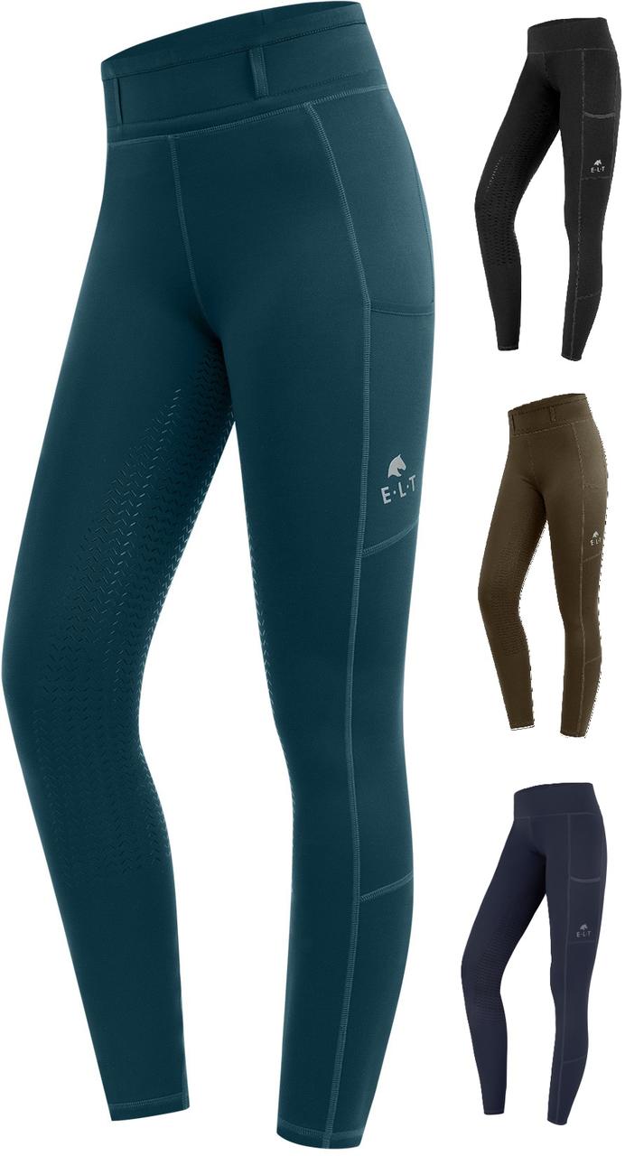 ELT Legging d'équitation thermique Ella pour femmes ELT Legging d'équitation thermique Ella pour femmes