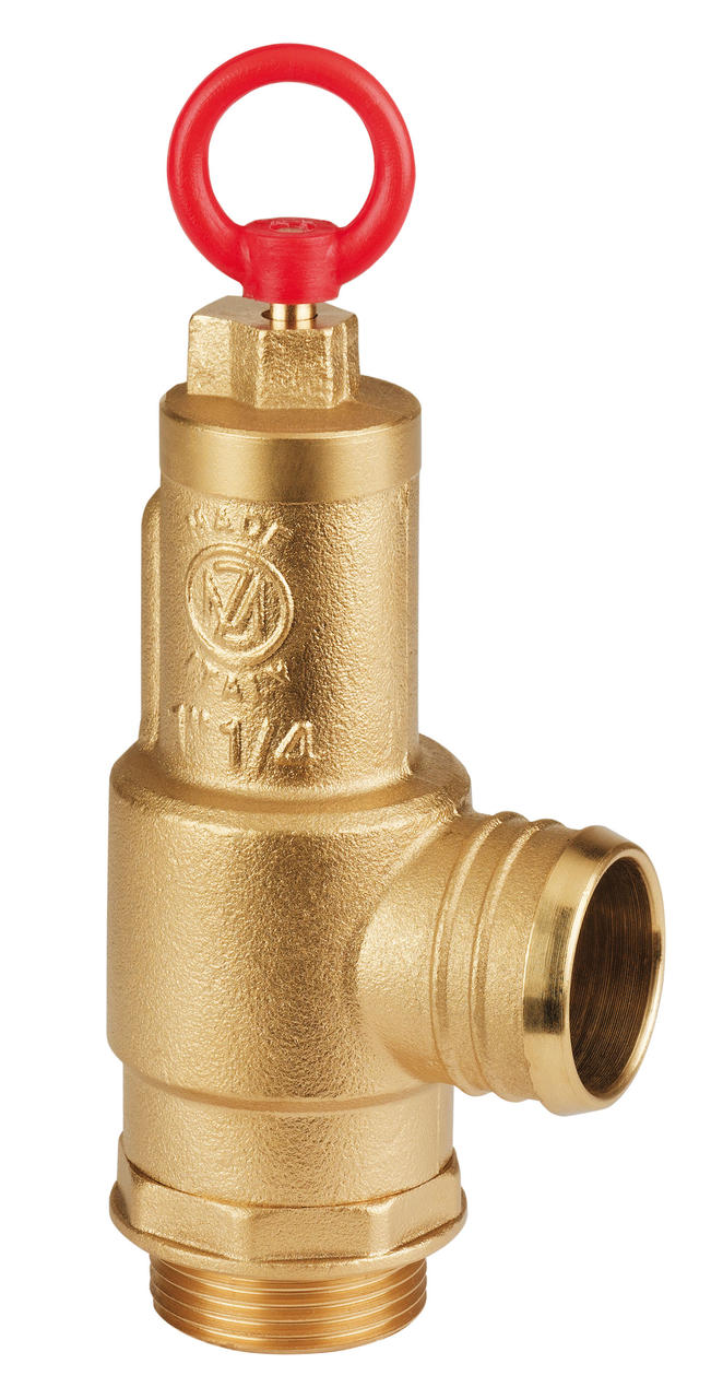 MZ Soupape de sécurité en laiton 1 1/4''