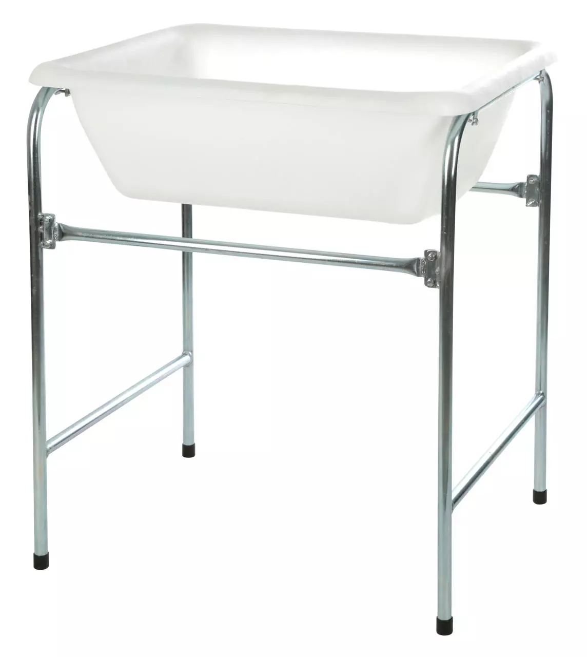 Kerbl Support sur pieds pour bac de rinçage Economic 65 L