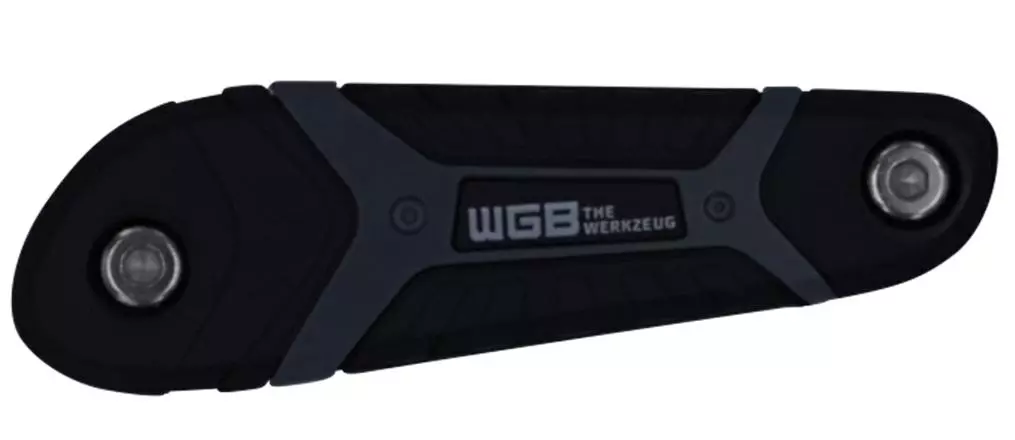WGB Set de clés mâles Torx, support rabattable à la main