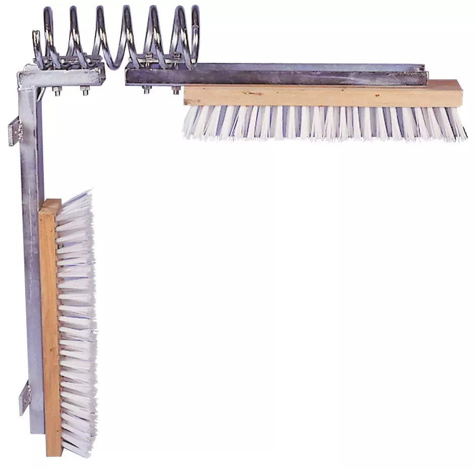 Kerbl Brosse à vache Texas, brosse à vache double