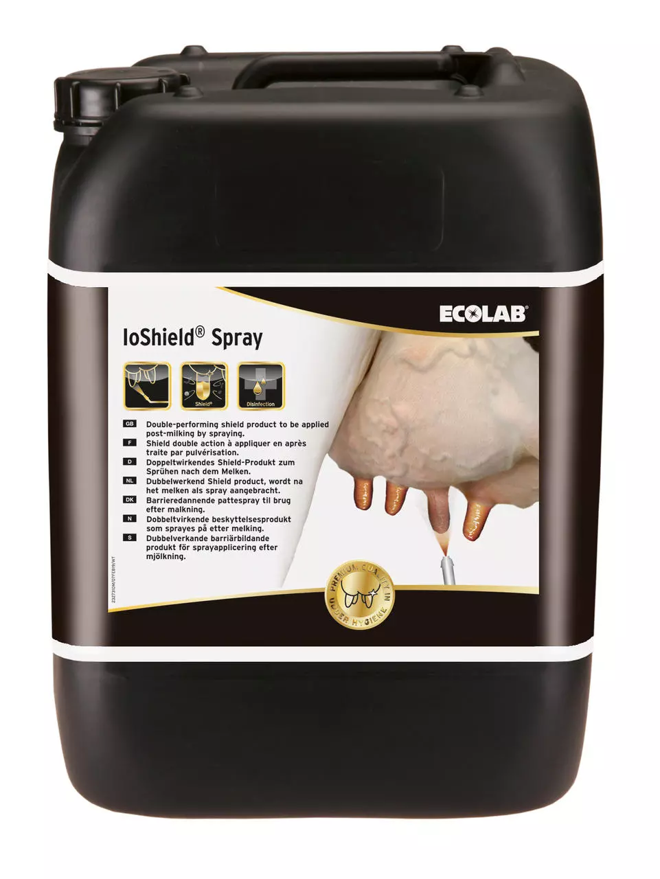 Ecolab Agent de trempage - IoShield® Spray 20 kg