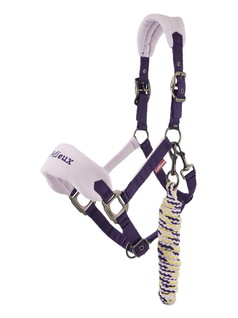 Ensemble Licol + Longe Lemieux Alpine Vogue - Taille Poney Réglable - Neuf