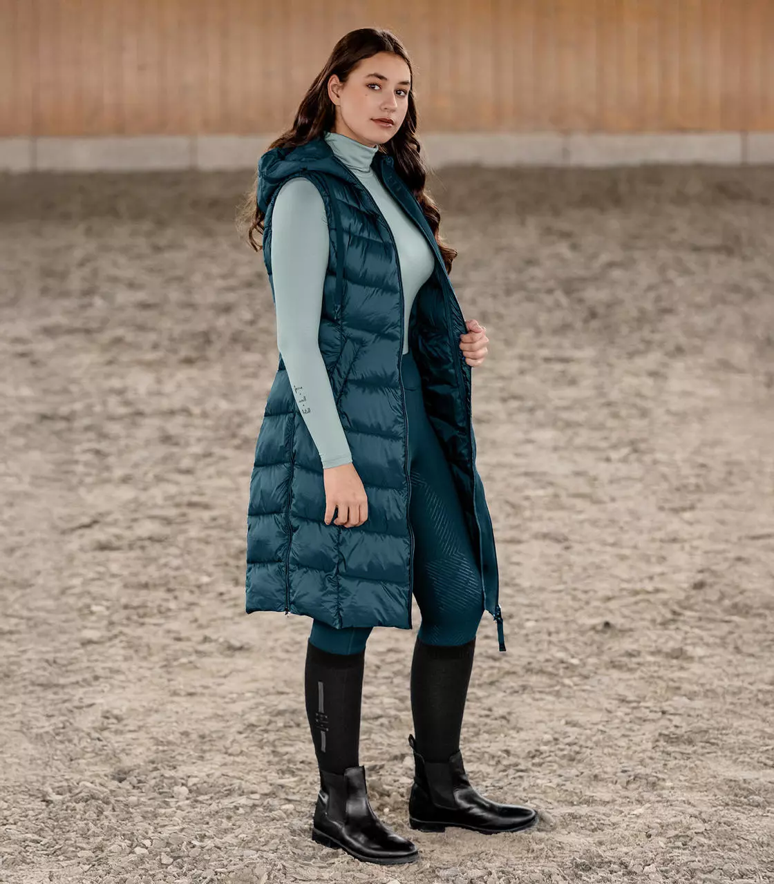 ELT Gilet long et léger Ostende, sans manches