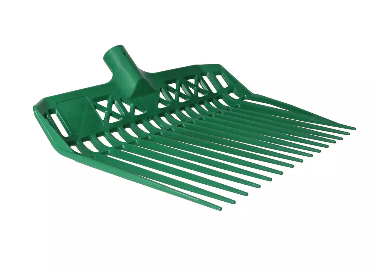 Fourchette à Fumier Bulldog 4 Broches + Pelle Carrée - Équipement équestre/ferme - Presque Neuf