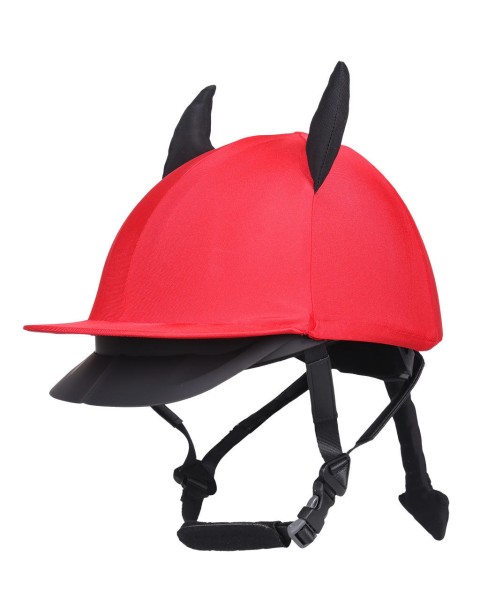 QHP Toque pour casque d'équitation Halloween, Diable