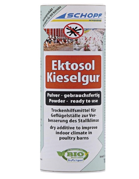Schopf EKTOSOL Terre Diatomée en poudre prête à l'emploi Schopf EKTOSOL Terre Diatomée en poudre prête à l'emploi