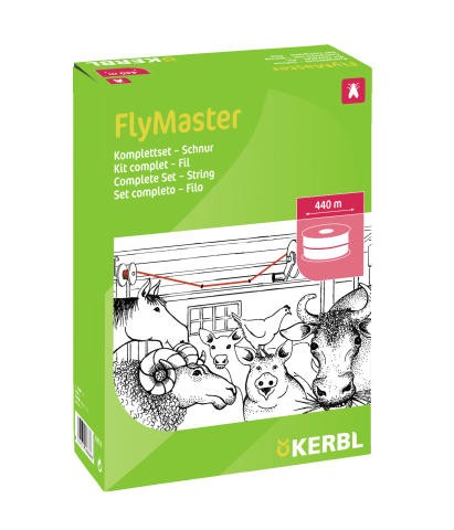 Cordon Adhésif attrape-mouches d'étables FlyMaster