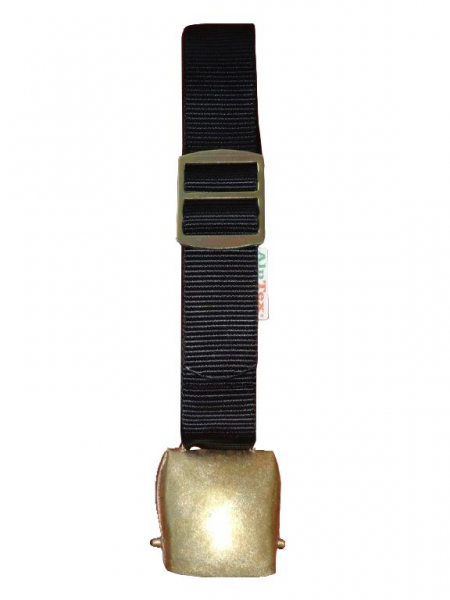 Alptex Clochette plate avec collier - différentes tailles