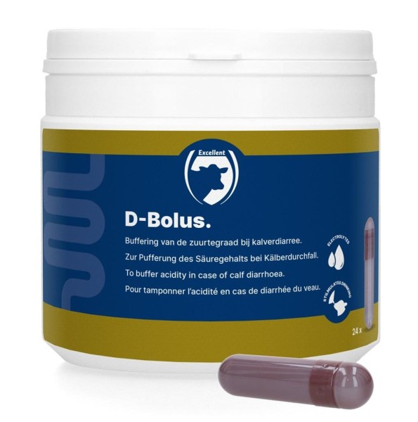 Holland Animal Care D- Bolus 24 pièces (10 g) Holland Animal Care D- Bolus 24 pièces (10 g)