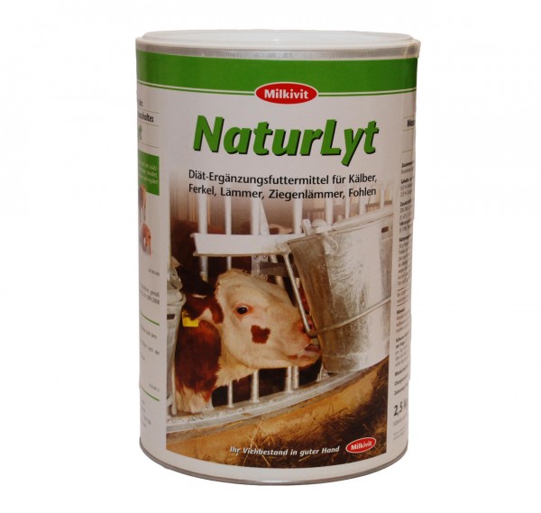 NATURLYT 2500 g poudre pour diarrhée des veaux NATURLYT 2500 g poudre pour diarrhée des veaux