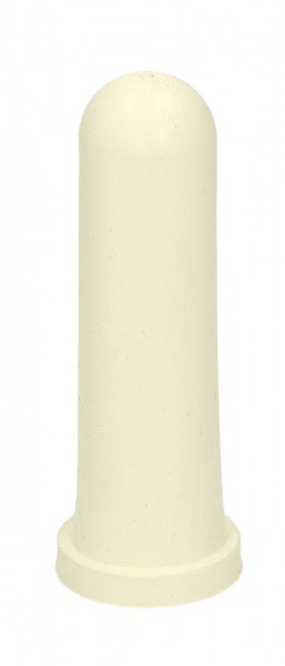Tétine pour veaux 100mm - blanche, courte, conique