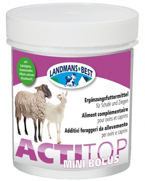Landmans Best Bolus pour mamelle ACTITOP Mini - 20 bolus de 12 g Landmans Best Bolus pour mamelle ACTITOP Mini - 20 bolus de 12 g