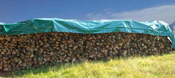 Bâche de protection de bois 140 g/m² - 1,5 x 6 m