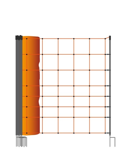 Filet pour moutons double pointe, 90 cm/ 50 m de long Filet pour moutons double pointe, 90 cm/ 50 m de long