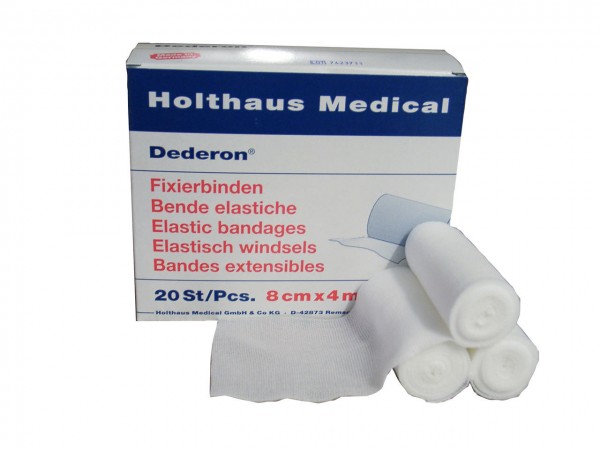 Holthaus Bandes extensibles DEDERON 8 cm x 4 m - 20 pièces Holthaus Bandes extensibles DEDERON 8 cm x 4 m - 20 pièces