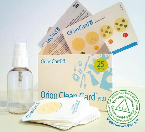 Kit de démarrage "Clean Card PRO" - 25 tests